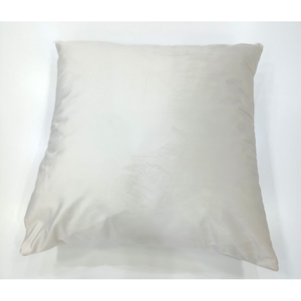 Cojín de Terciopelo Color Crudo (45x45 cm) – Calidez Natural y Confort Premium