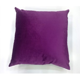 Cojín de Terciopelo Morado (45x45 cm) – Sofisticación y Lujo en tu Decoración