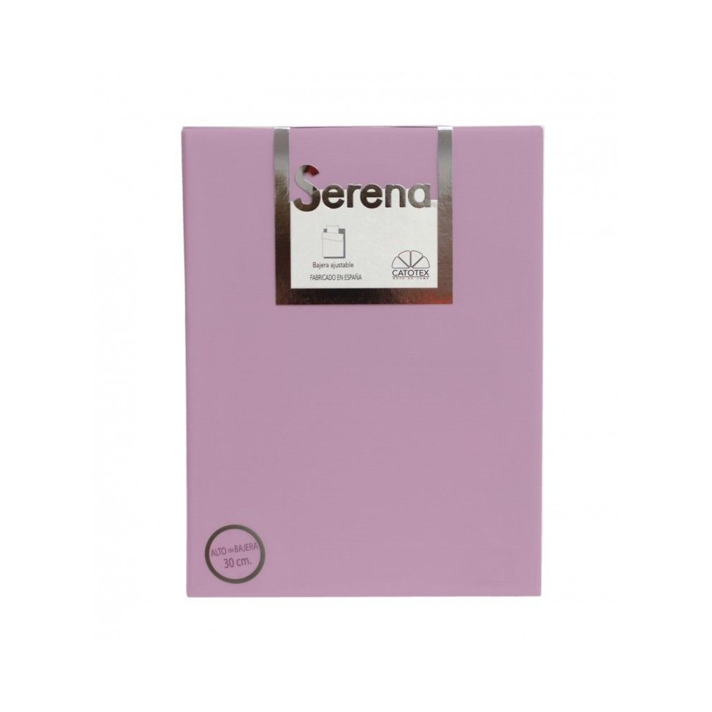 Sábana bajera violet ice 50% algodón - 50% poliéster