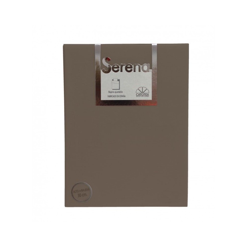 Funda de almohada marrón 50% algodón - 50% poliéster catotex