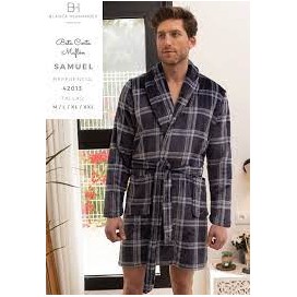 Bata corta de hombre de...