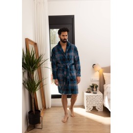 Bata de Hombre de Coralina Ulises | Comodidad y Estilo Cuadros