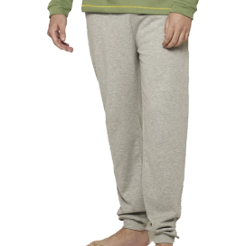 pantalon de pijama gris liso