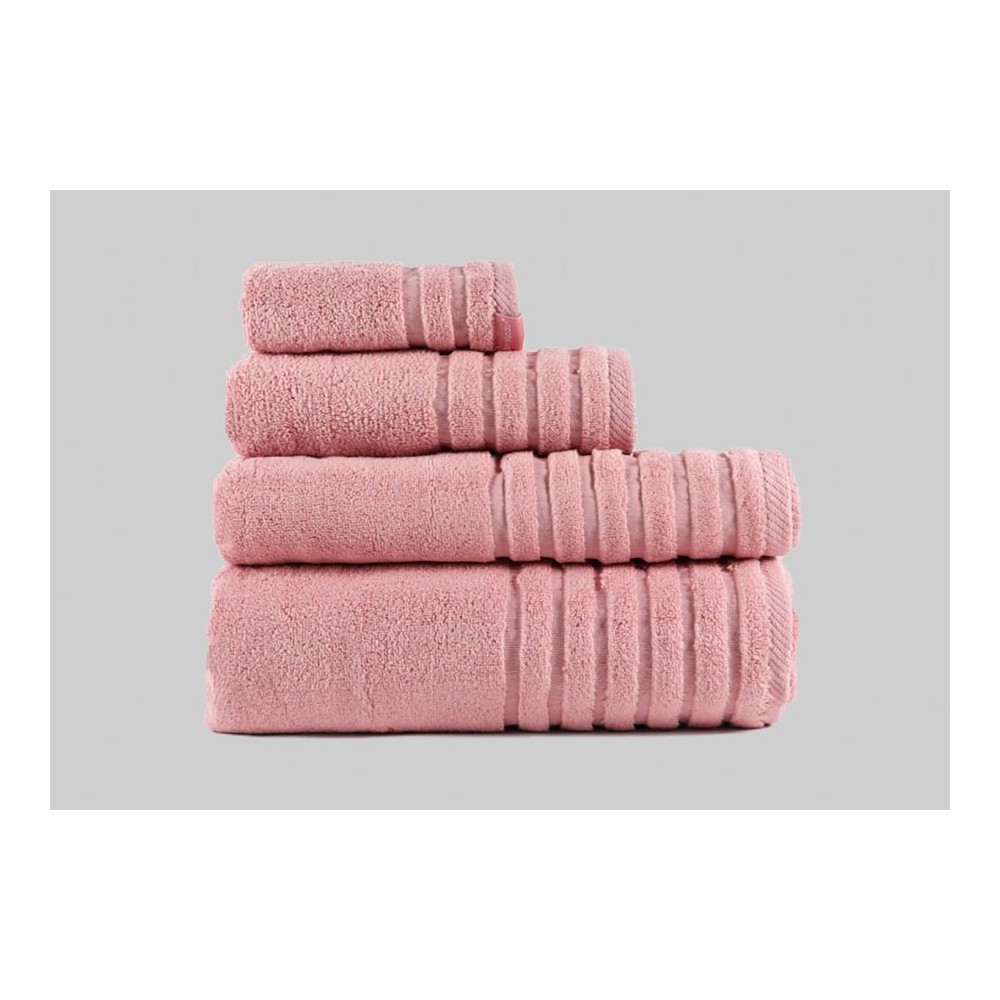 Toalla 100% Algodón Zero Twist Don Algodón – Color Rosa Palo