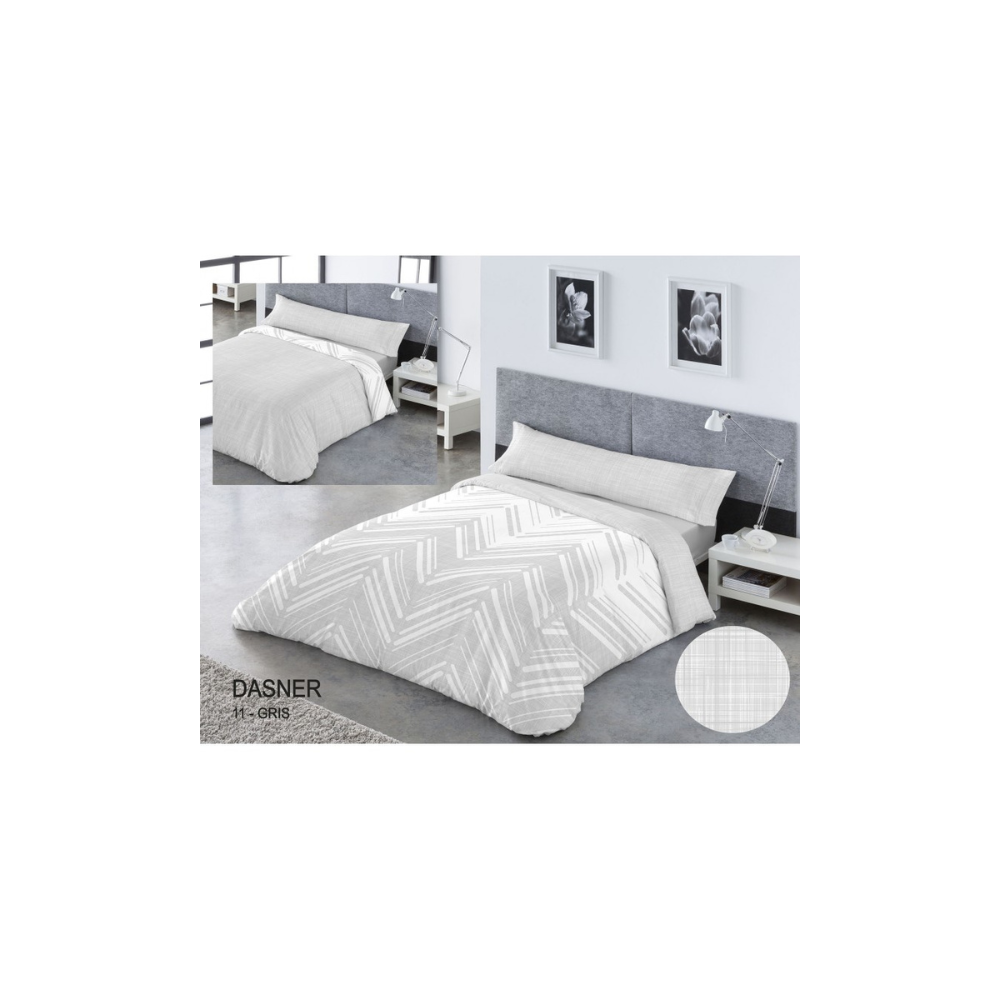 Funda nórdica dasner gris