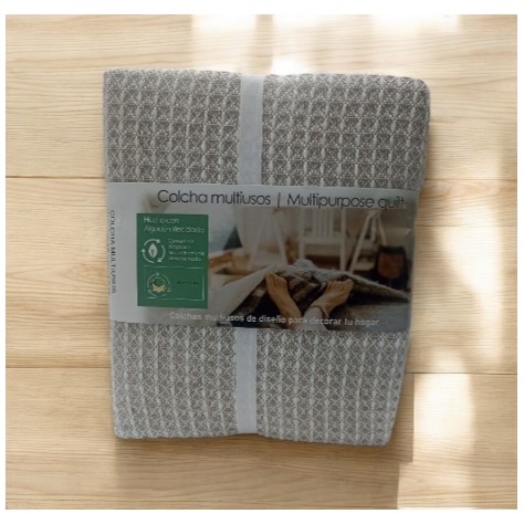 Colcha multiusos venecia beige
