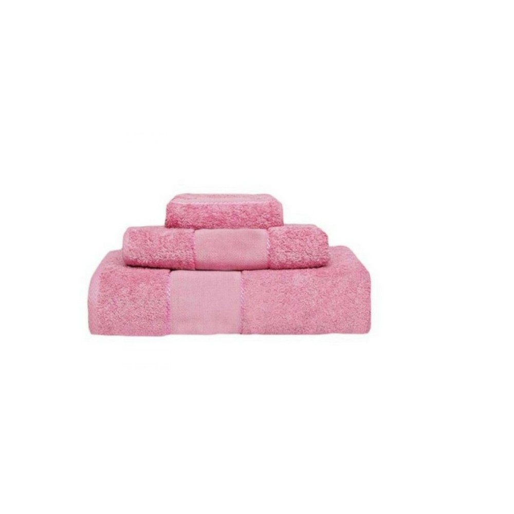 Juego de Toallas Panamá Trovador – Color Rosa (500 g/m²)