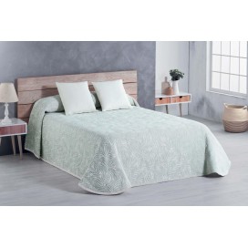 Colcha Jacquard Wanda Aguamarina – Elegancia y frescura para tu dormitorio