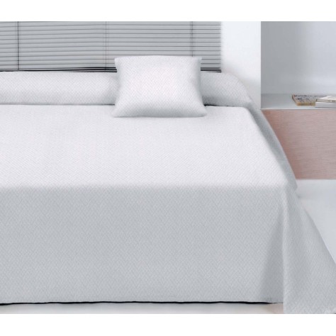 Colcha de Algodón Burgos Blanca – Elegancia y Confort Todo el Año