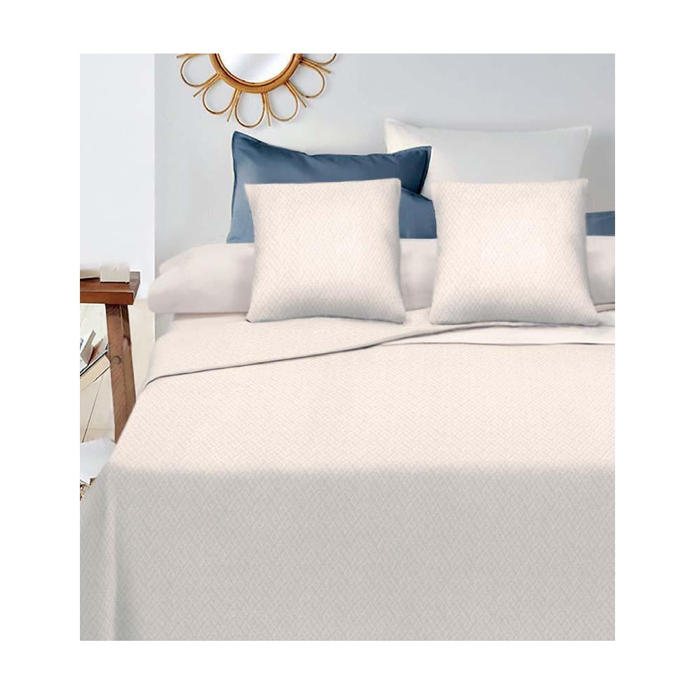 Colcha de Algodón "Burgos Beige" – Estilo y Calidad