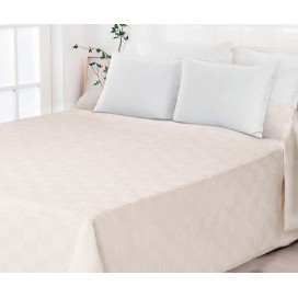 Colcha de Algodón Cuenca Beige – Estilo Clásico y Atemporal
