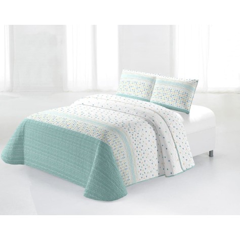 Colcha Bouti con Colores Pastel "Bastia" – Fresca, Moderna y Funcional