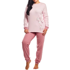 Pijama de Mujer "funny" Rosa – Comodidad y Dulzura para tus Noches