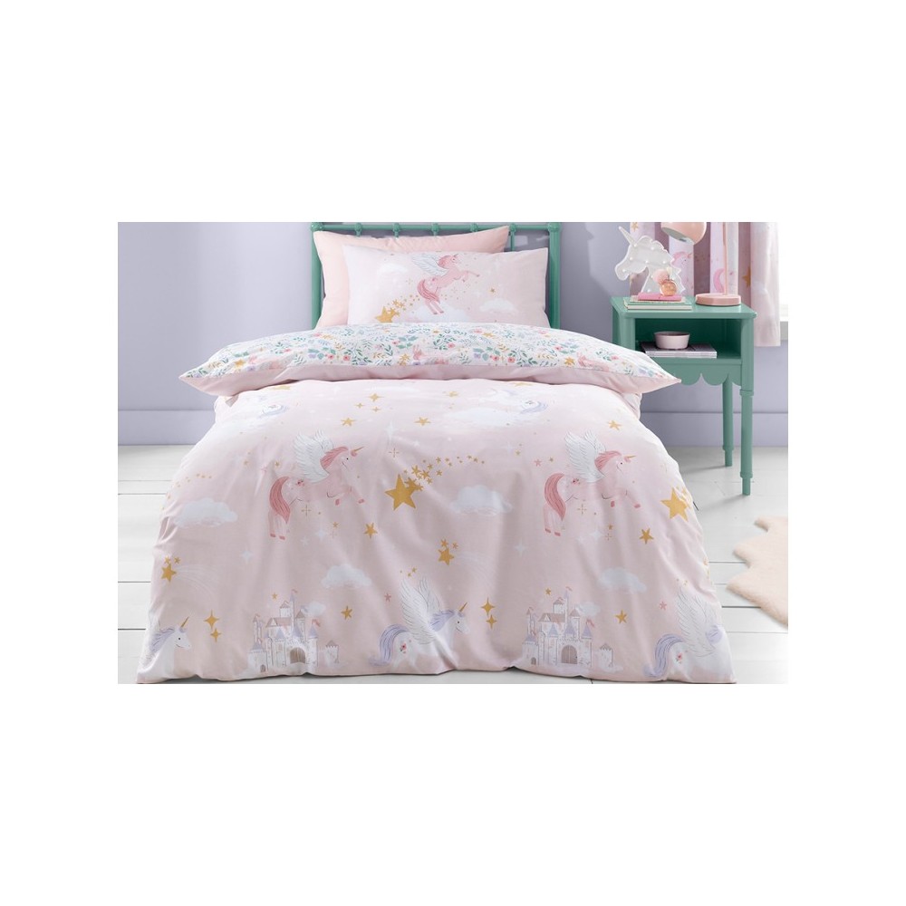 Funda Nórdica Reversible Fairytale Unicorn – Sueños Mágicos y Dulces Noches