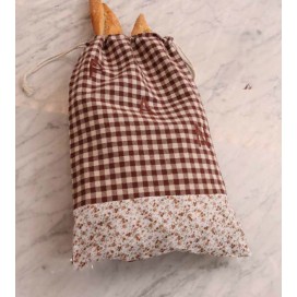 Bolsa de Pan de Tela marrón...