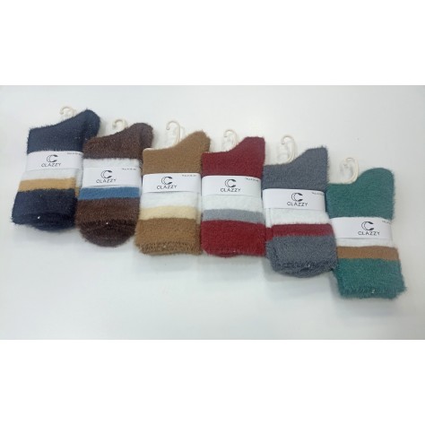 Pack 2 Calcetines Peluche "Fuzzy" – Suavidad Extrema y Confort Térmico