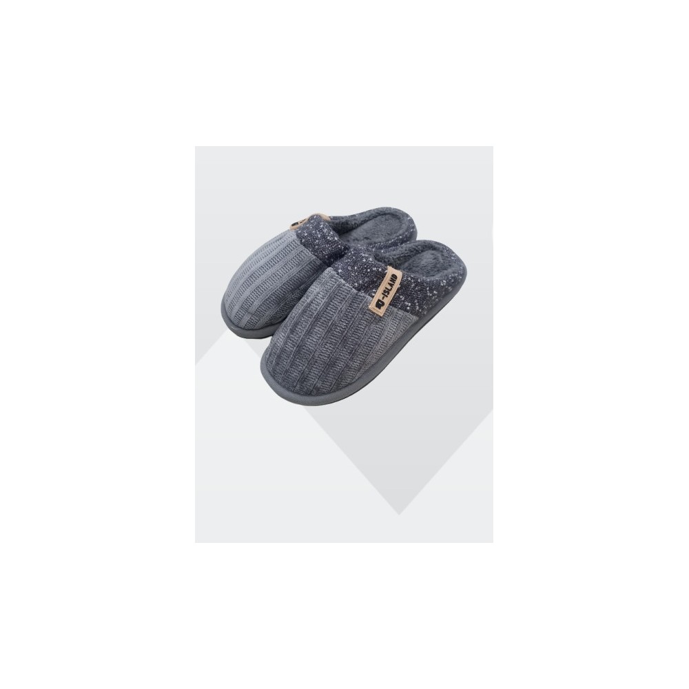 Zapatillas de Casa para Hombre en Color gris– Confort, Calidez y Suela Antideslizante