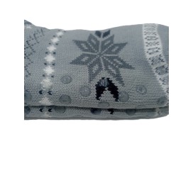 Calcetines Térmicos de Invierno para Hombre gris (Talla 39-46) – Interior de Borreguillo y Suela Antideslizante