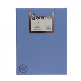 Sábana bajera azul zafiro 50% algodón - 50% poliéster catotex