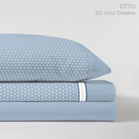Juego de Sábanas Otto Azul...