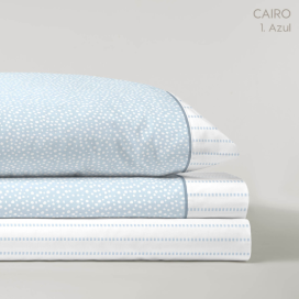 Juego de Sábanas CAIRO Azul...