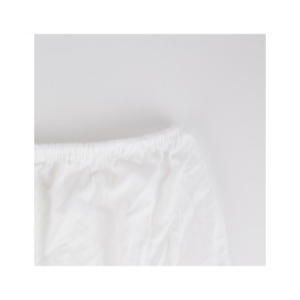 Sábana Bajera Blanca Don Algodón – 100% Algodón, 180 Hilos