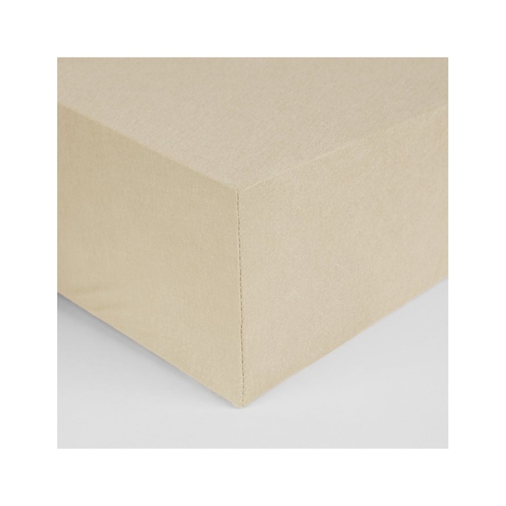 Sábana Bajera Beige Don Algodón – 100% Algodón, 180 Hilos
