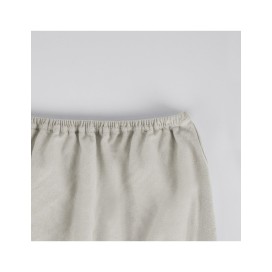 Sábana Bajera Gris Don Algodón – 100% Algodón, 180 Hilos
