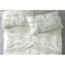 Juego de Sábanas Burrito Blanco - Color Salvia