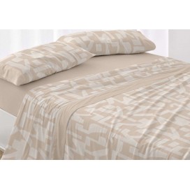 juego de sabanas burrito blanco color beige