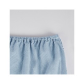 Sábana Bajera Azul Don Algodón – 100% Algodón, 180 Hilos