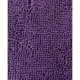 detalle del color morado de la alfombra
