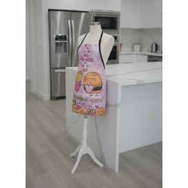 maniqui en una cocina exponiendo el Delantal "Amor a Primera Vista" – ¡El toque romántico en tu cocina!