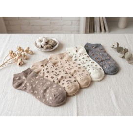 Pack x3 Calcetines Tobilleros "Safari Chic" – Elegancia y Confort