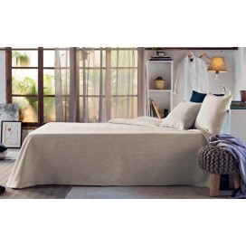 Colcha Jacquard Zaida Beige...