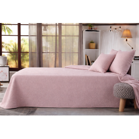 Colcha Bouti Salma Rosa – Elegancia Clásica y Confort Duradero