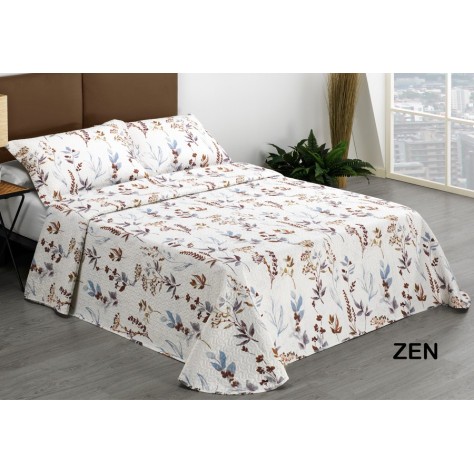 Colcha Bouti Termosellada "ZEN" – Armonía Natural para tu Dormitorio