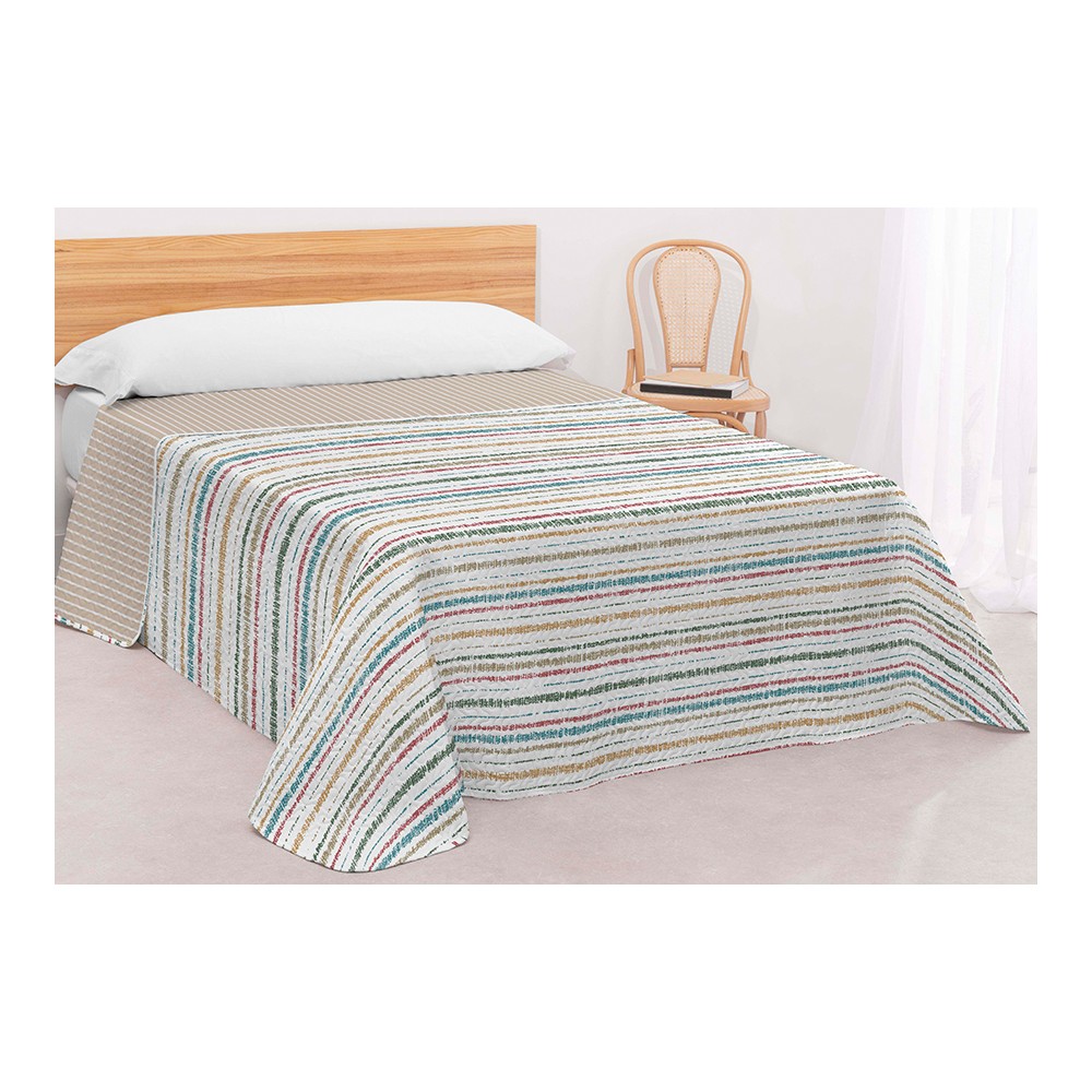 Colcha Bouti Reversible "Seida Boho" – Elegancia y Versatilidad para tu Cama