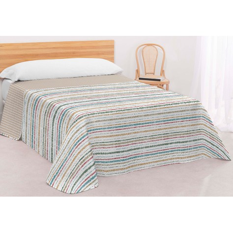 Colcha Bouti Reversible "Seida Boho" – Elegancia y Versatilidad para tu Cama