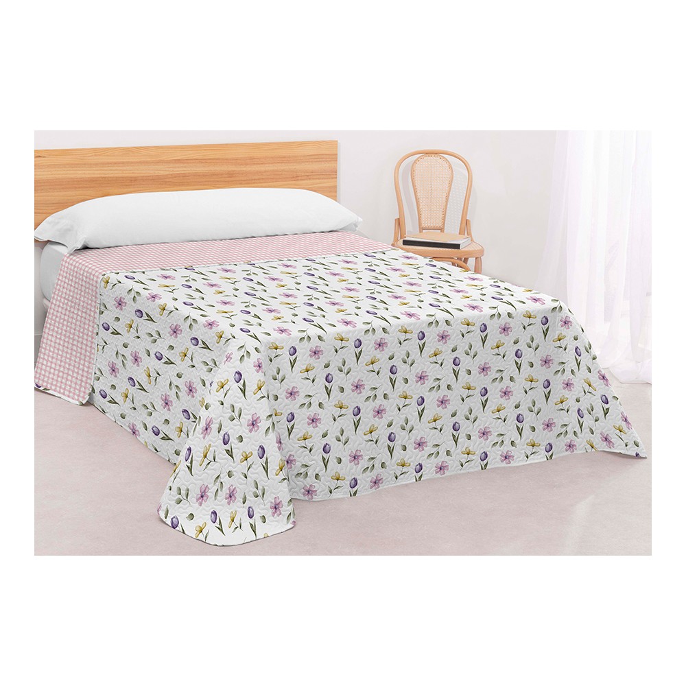 Colcha Bouti Reversible Xantal – Romanticismo y Dulzura para tu Cama