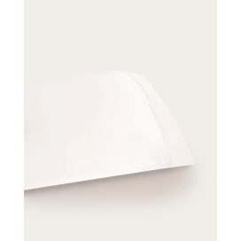 Funda de almohada de seda de bambú anti-frizz y ecológica en color blanco para el cuidado de la piel y el cabello