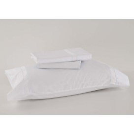 Juego de Sábanas 100% Algodón Percal de 200 Hilos – Blanco Puro Premium