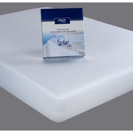 Protector de Colchón Impermeable y Transpirable 3D Nube