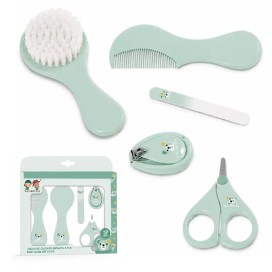 Set de Cuidado e Higiene Infantil para Bebé - Kit de 5 Piezas Verde