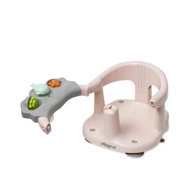 Asiento de Baño para Bebé Antideslizante con Juegos - Rosa