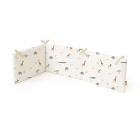 FUNDA NORDICA REVERSIBLE DESENFUNDABLE CON RELLENO+CHICHONERA MOD.JIRAFA SAVANNA BEIGE INTERBABY