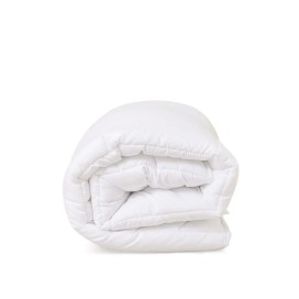 FUNDA NORDICA REVERSIBLE DESENFUNDABLE CON RELLENO+ CHICHONERA MOD. GOFRADO BEIGE INTERBABY