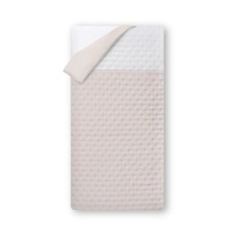 FUNDA NORDICA REVERSIBLE DESENFUNDABLE CON RELLENO+ CHICHONERA MOD. GOFRADO ROSA INTERBAY