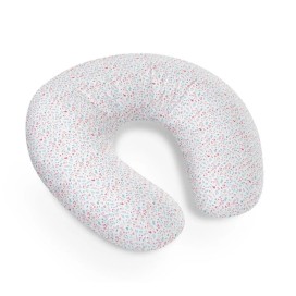 ALMOHADA LACTANCIA MODELO PETALOS FLORES ROSA INTERBABY