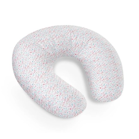 ALMOHADA LACTANCIA MODELO PETALOS FLORES ROSA INTERBABY